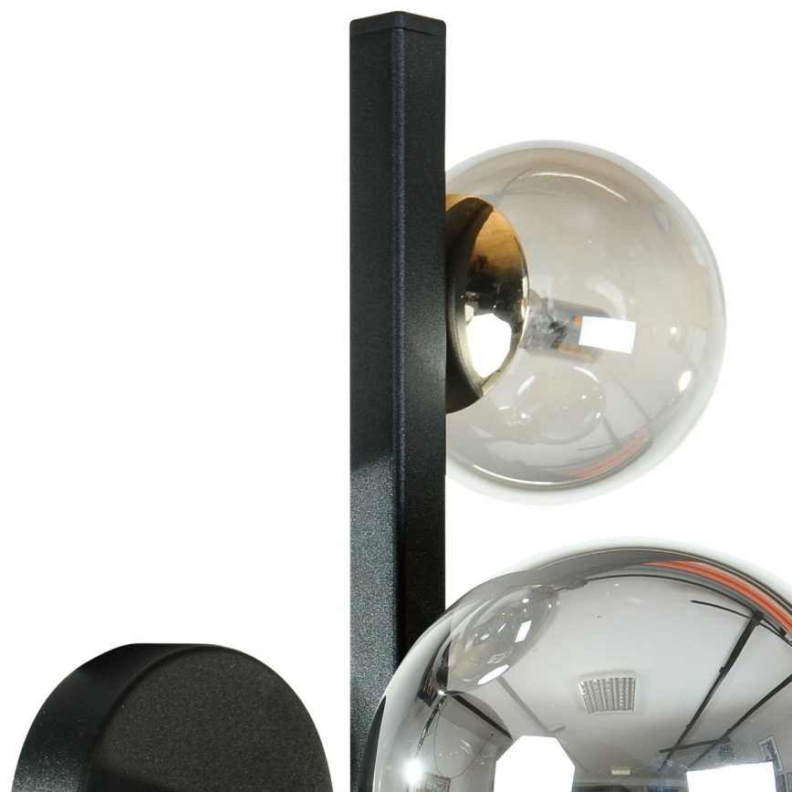 Zuma Line - Aplică de perete 3xG9/8W/230V negru/fumuriu