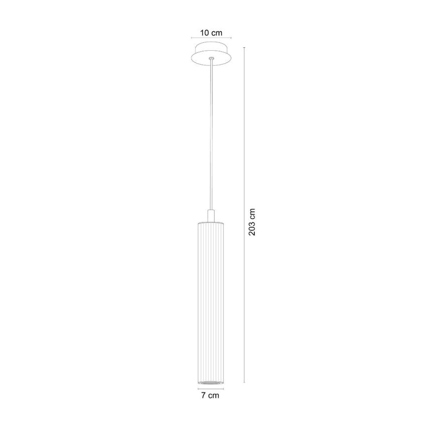 Zuma Line - Lustră pe cablu 1xE14/7W/230V aurie