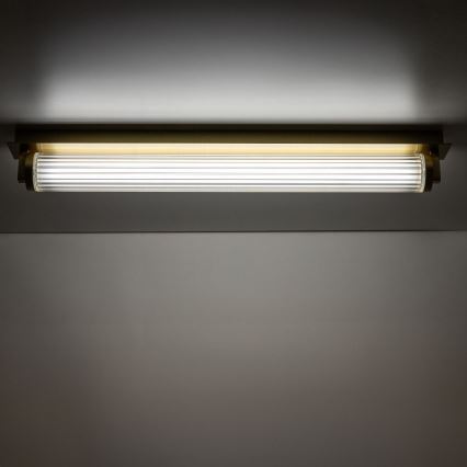 Zuma Line - Lampă de perete LED dimabilă, 26W/230V, 2700-6500K, auriu + telecomandă