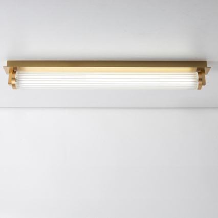 Zuma Line - Lampă de perete LED dimabilă, 26W/230V, 2700-6500K, auriu + telecomandă