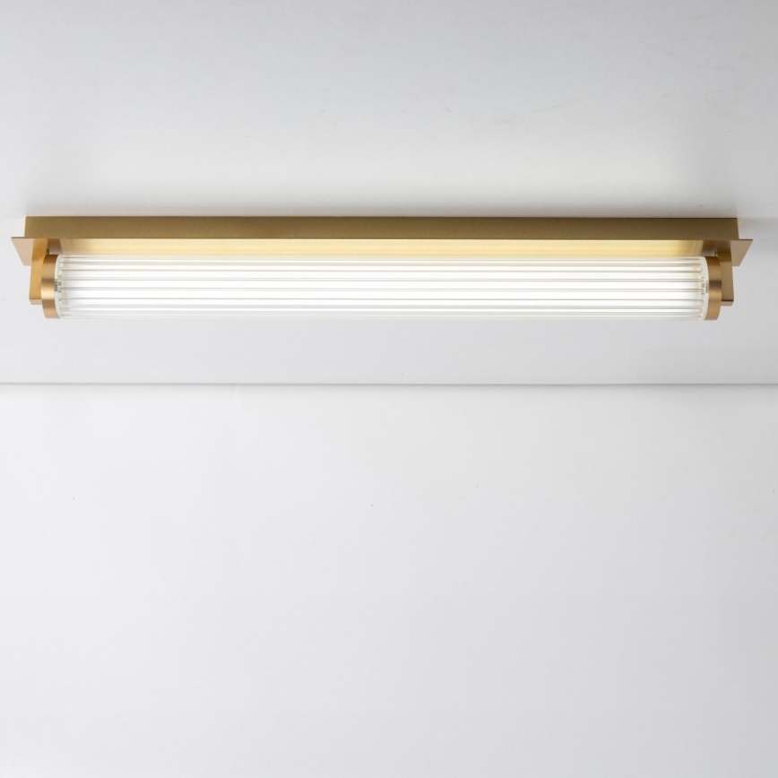 Zuma Line - Lampă de perete LED dimabilă, 26W/230V, 2700-6500K, auriu + telecomandă