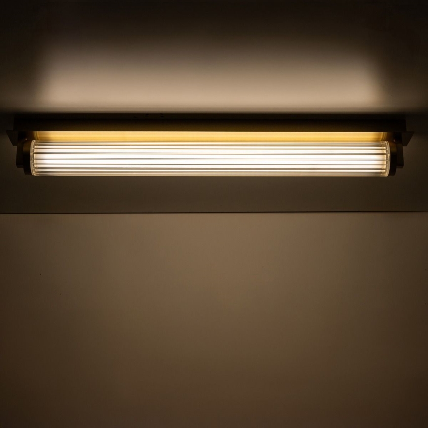 Zuma Line - Lampă de perete LED dimabilă, 26W/230V, 2700-6500K, auriu + telecomandă