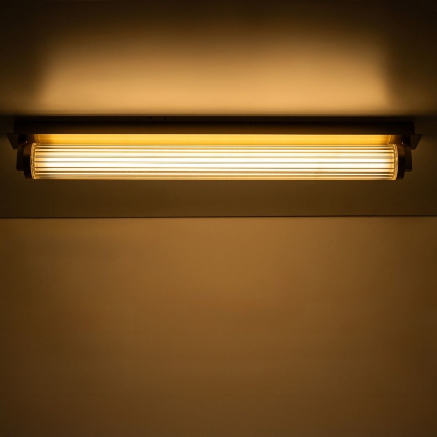 Zuma Line - Lampă de perete LED dimabilă, 26W/230V, 2700-6500K, auriu + telecomandă
