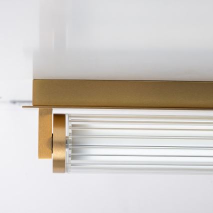 Zuma Line - Lampă de perete LED dimabilă, 26W/230V, 2700-6500K, auriu + telecomandă
