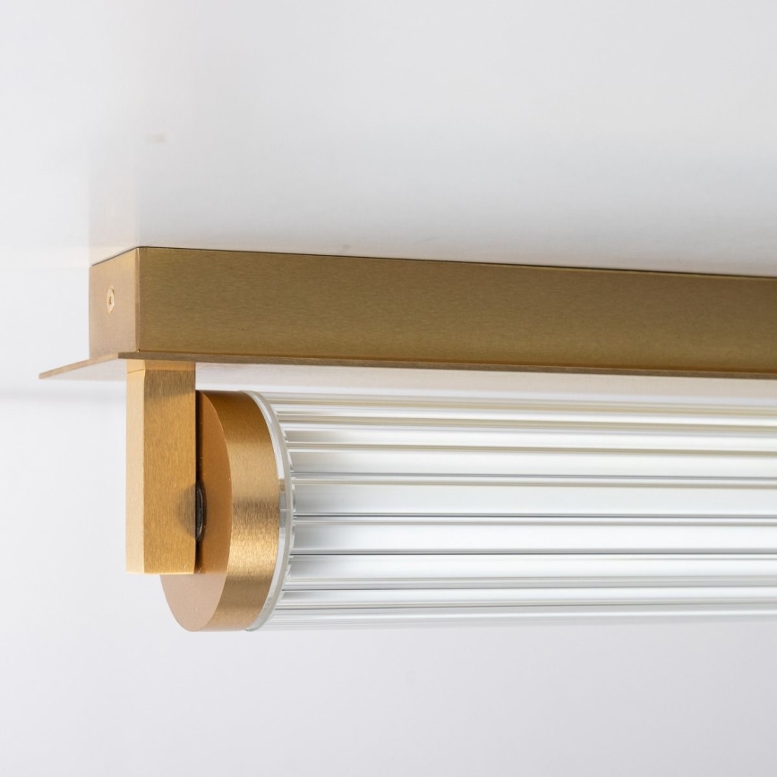 Zuma Line - Lampă de perete LED dimabilă, 26W/230V, 2700-6500K, auriu + telecomandă