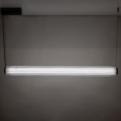 Zuma Line - Lustra LED dimabilă pe cablu LED/39W/230V 2700-6500K neagră + telecomandă