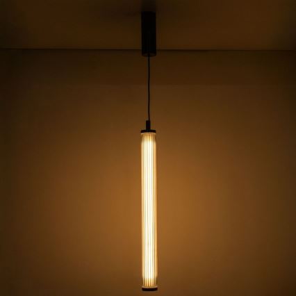 Zuma Line - Lustră LED dimerizabilă pe cablu LED/26W/230V 2700-6500K neagră + telecomandă