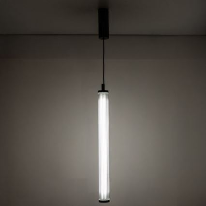 Zuma Line - Lustră LED dimerizabilă pe cablu LED/26W/230V 2700-6500K neagră + telecomandă