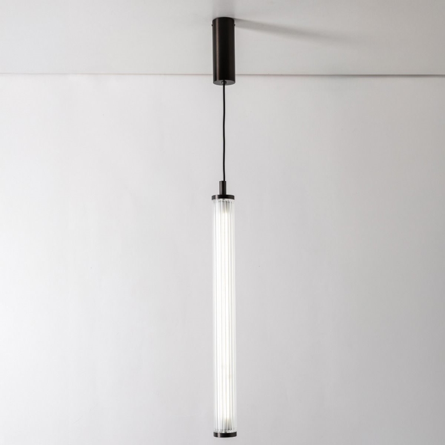 Zuma Line - Lustră LED dimerizabilă pe cablu LED/26W/230V 2700-6500K neagră + telecomandă
