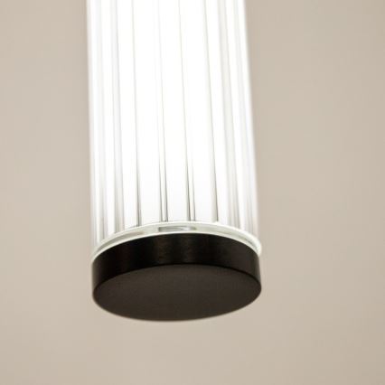 Zuma Line - Lustră LED dimerizabilă pe cablu LED/26W/230V 2700-6500K neagră + telecomandă