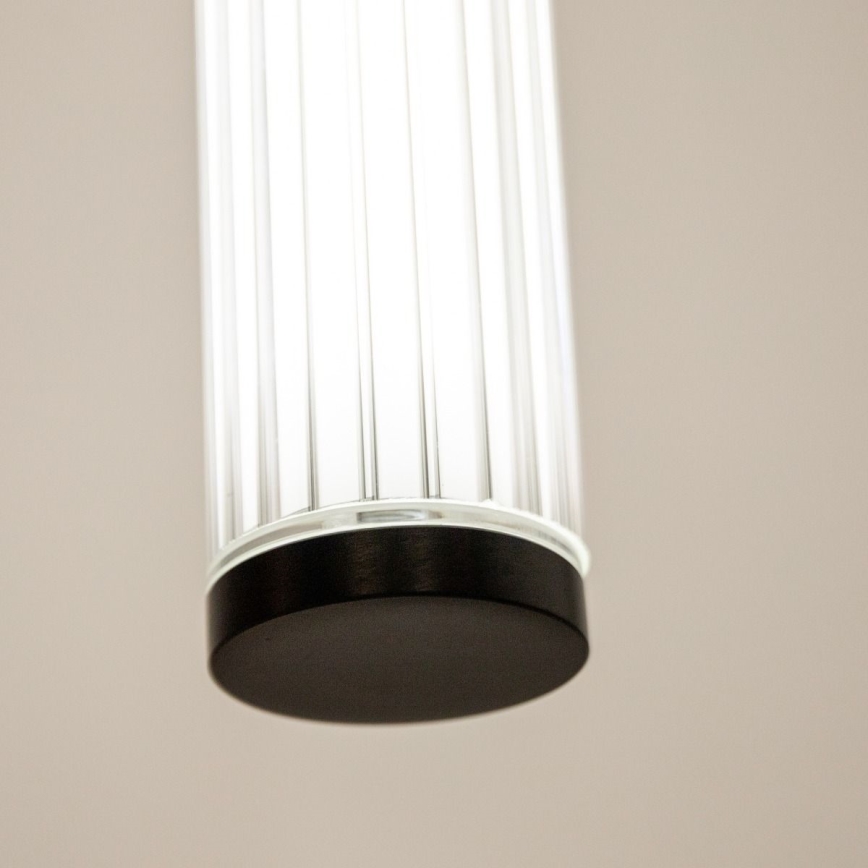 Zuma Line - Lustră LED dimerizabilă pe cablu LED/26W/230V 2700-6500K neagră + telecomandă
