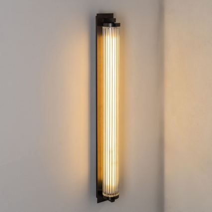 Zuma Line - Aplica de perete LED dimabilă, 26W, 230V, 2700-6500K, neagră, cu telecomandă inclusă