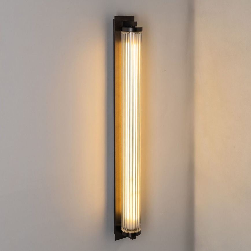 Zuma Line - Aplica de perete LED dimabilă, 26W, 230V, 2700-6500K, neagră, cu telecomandă inclusă