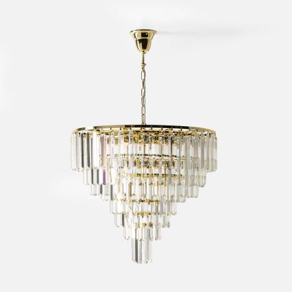 Zuma Line - Candelabru pe lanț 20xE14/40W/230V, auriu