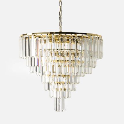 Zuma Line - Candelabru pe lanț 20xE14/40W/230V, auriu