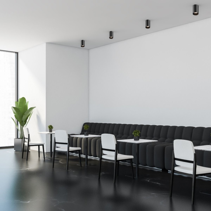 Zuma Line - Spot LED RGBW reglabil 1xGU10/6W/230V negru + telecomandă