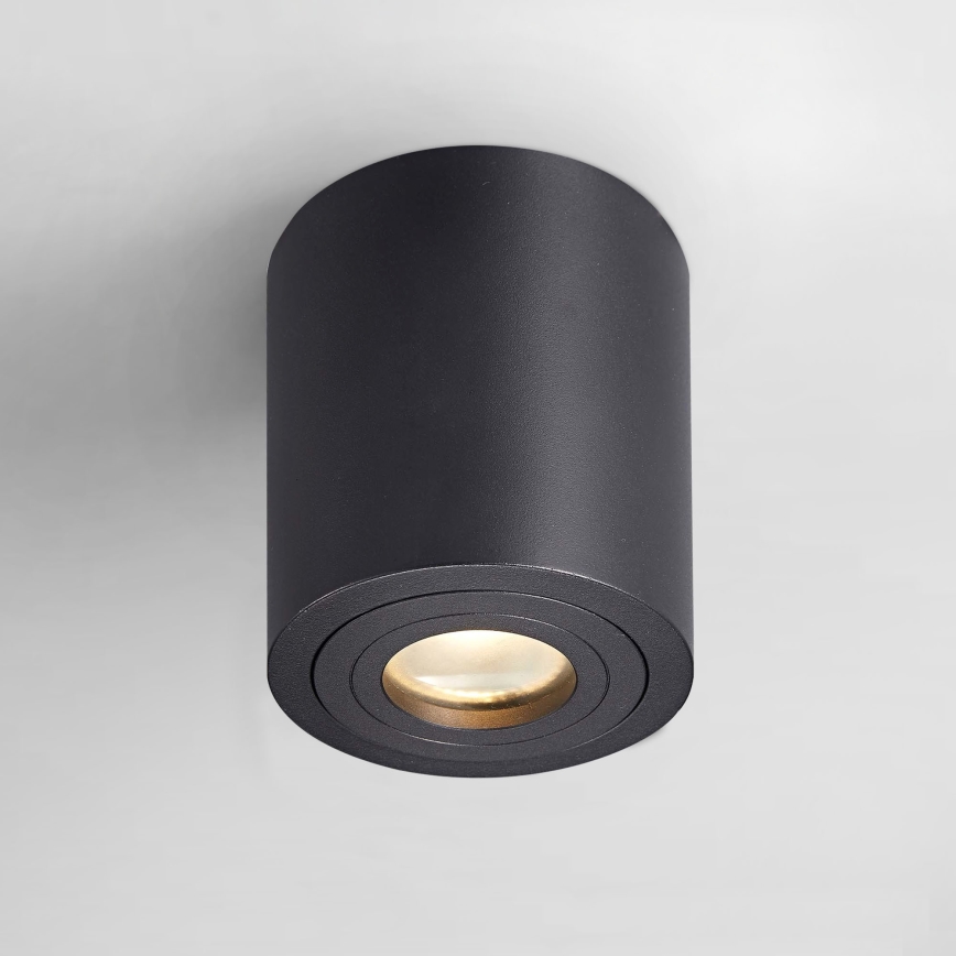 Zuma Line - Spot LED RGBW dimmabil pentru baie 1xGU10/4,8W/230V IP44 negru + telecomandă