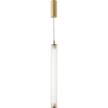 Zuma Line - Candelabru LED dimabil pe cablu, LED/26W/230V, 2700-6500K, auriu + telecomandă