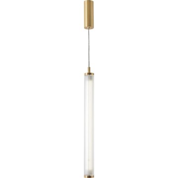 Zuma Line - Candelabru LED dimabil pe cablu, LED/26W/230V, 2700-6500K, auriu + telecomandă