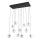 Zuma Line - Candelabru LED suspendat cu cablu, 11xLED/3W/230V, negru