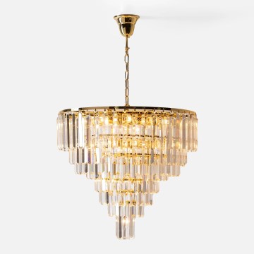 Zuma Line - Candelabru pe lanț 20xE14/40W/230V, auriu