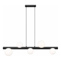 Zuma Line - Candelabru suspendat pe cablu 5xG9/33W/230V, negru