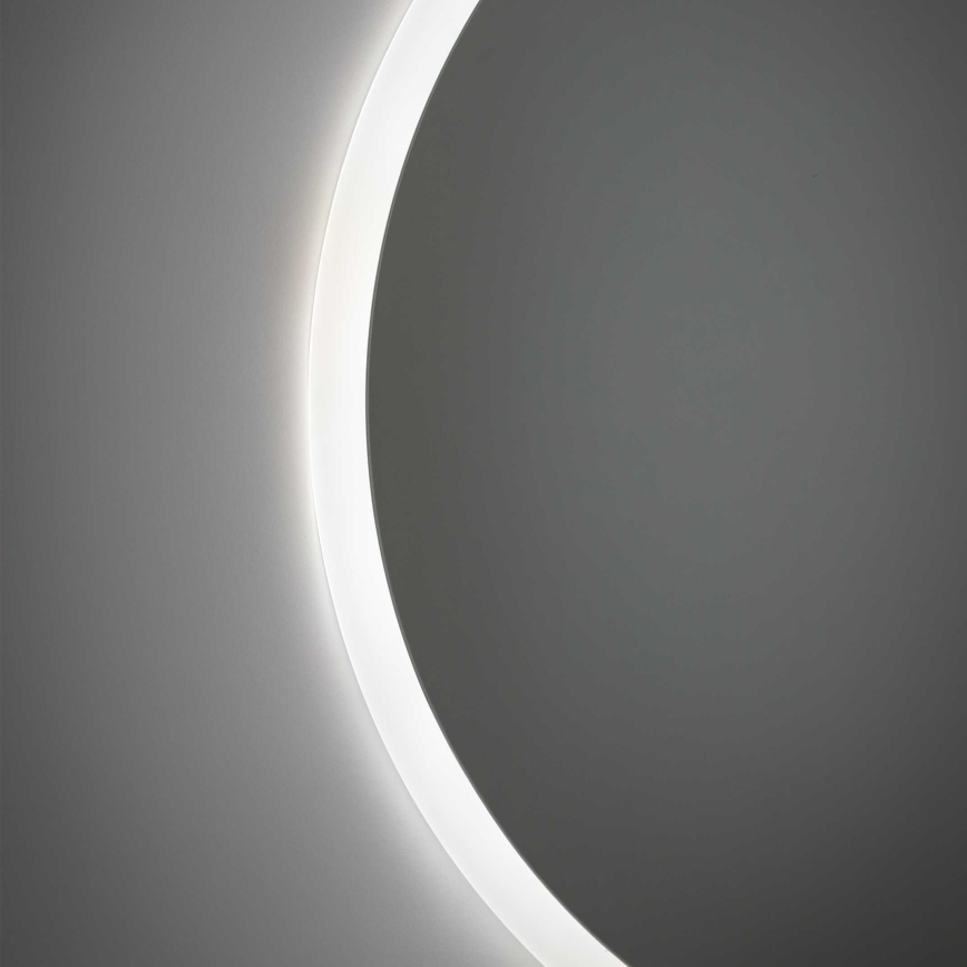 Zuma Line - Oglindă de perete pentru baie cu iluminare LED, 36W, 230V, 3000/4000/6000K, Ø 80 cm, IP44