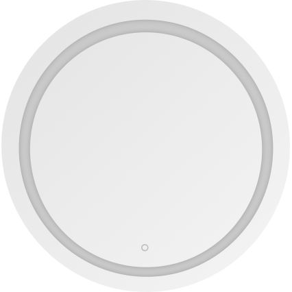 Zuma Line - Oglindă LED de baie pentru montare pe perete, cu iluminare integrată, 36W/230V, 3000/4000/6000K, Ø 60 cm, IP44
