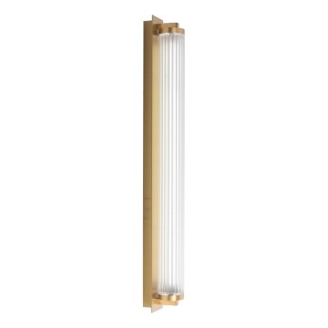 Zuma Line - Lampă de perete LED dimabilă, 26W/230V, 2700-6500K, auriu + telecomandă