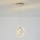 Zuma Line - Lustră LED dimabilă pe cablu LED/10W/230V, aurie