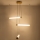 Zuma Line - Lustră LED dimabilă suspendată pe cablu, 64W, 230V, 2700-6500K, auriu + telecomandă