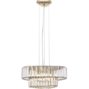 Zuma Line - Lustră suspendată pe cablu 4xG9/33W/230V, finisaj auriu