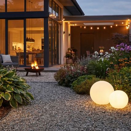 Zuma Line - Lampă de exterior 1xE27/15W/230V Ø 40 cm, IP44