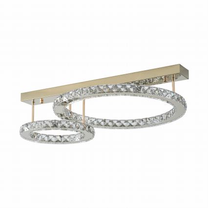 Zuma Line - Plafonieră LED dimabilă, 36W/230V, aurie