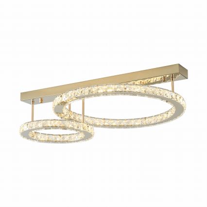 Zuma Line - Plafonieră LED dimabilă, 36W/230V, aurie