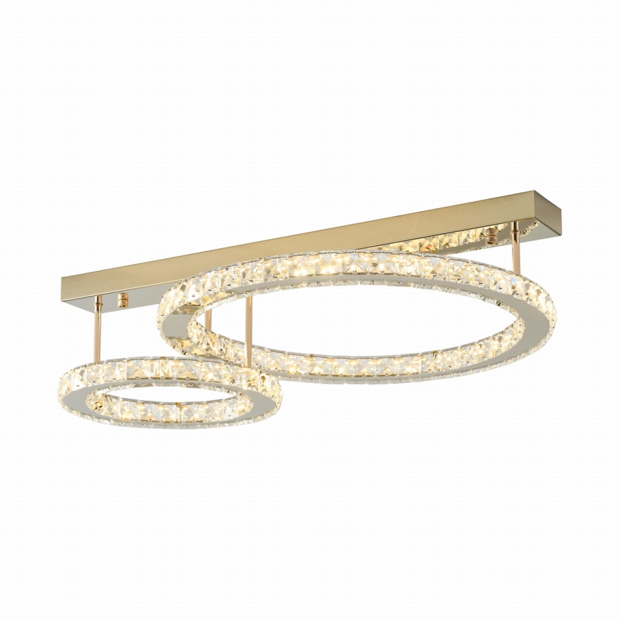 Zuma Line - Plafonieră LED dimabilă, 36W/230V, aurie
