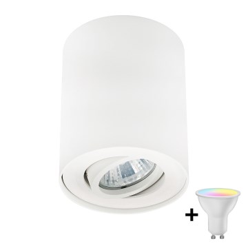 Zuma Line - Spot LED RGBW reglabil 1xGU10/6W/230V alb + telecomandă