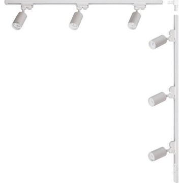 Zuma Line - Spot pe șină 6xGU10/35W/230V alb